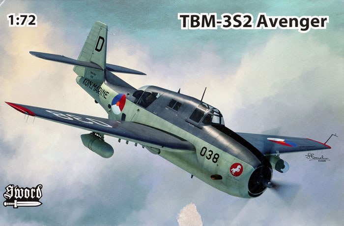 72131  авиация  TBM-3S2 Avenger  (1:72)