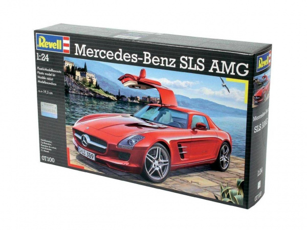 07100  автомобили и мотоциклы  Mercedes-Benz SLS AMG  (1:24)