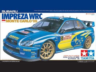 24281  автомобили и мотоциклы  Impreza WRC Monte Carlo '05  (1:24)