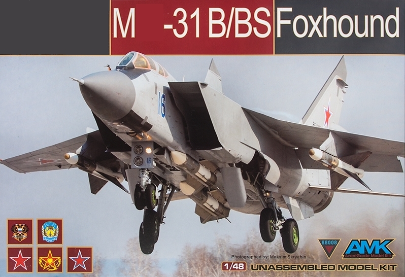 88008  авиация  М&G-31B/BS Foxhound  (1:48)