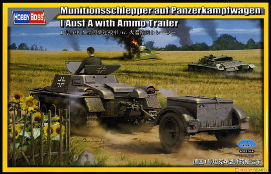80146  техника и вооружение  Munitionsschlepper auf Panzerkampfwagen I Ausf A Ammo Trailer  (1:35)