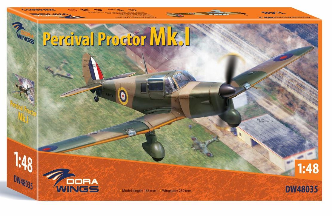 DW48035  авиация  Percival Proctor Mk.I  (1:48)