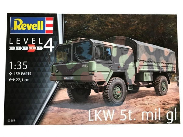 03257  техника и вооружение  LKW 5t. mil gl   (1:35)