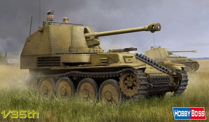 80169  техника и вооружение  САУ  Marder III Ausf.M Tank Destroyer Sd.Kfz.138 - Early  (1:35)
