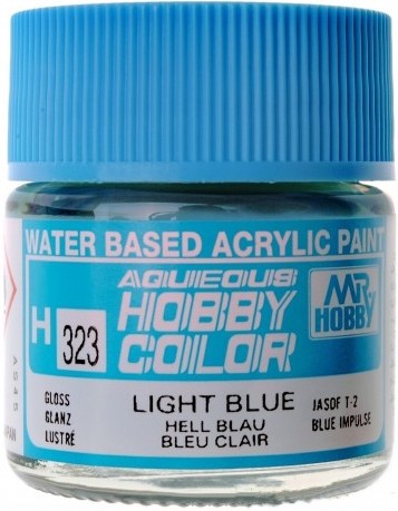 H323  краска 10мл  LIGHT BLUE