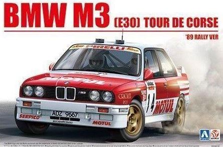 B24016  автомобили и мотоциклы  BMW M3 E30 Rally Group A  (1:24)