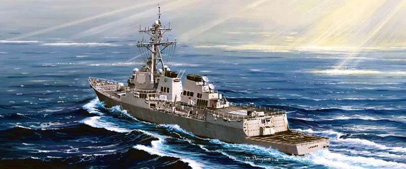 04526  флот  USS Lassen DDG-82  (1:350)