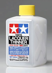 87077  разбавители  Lacquer Thinner 250 мл (для грунтовок, шпатлевок, красок LP серии)