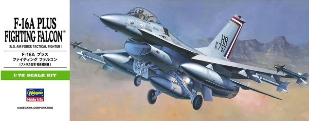 00231  авиация  F-16A Plus  (1:72)