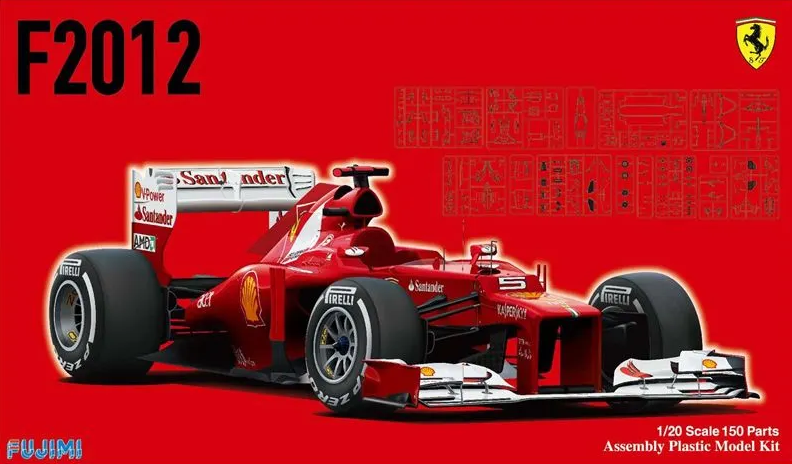 09199  автомобили и мотоциклы  Ferrari F2012 Malaysia GP  (1:20)