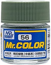 C 56  краска 10мл  IJN GRAY GREEN (NAKAJIMA)