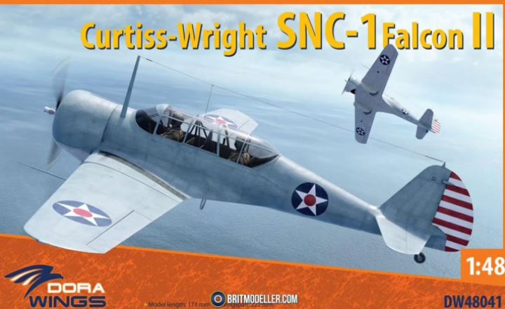 DW48041  авиация  Curtiss-Wright SNC-1 Falcon II  (1:48)