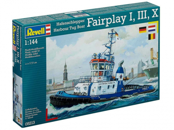 05213  флот  Hafensclepper Harour Tug Boat Fairplay I/III/X   (1:144)