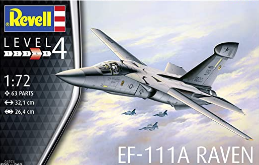 04974  авиация  EF-111A Raven  (1:72)