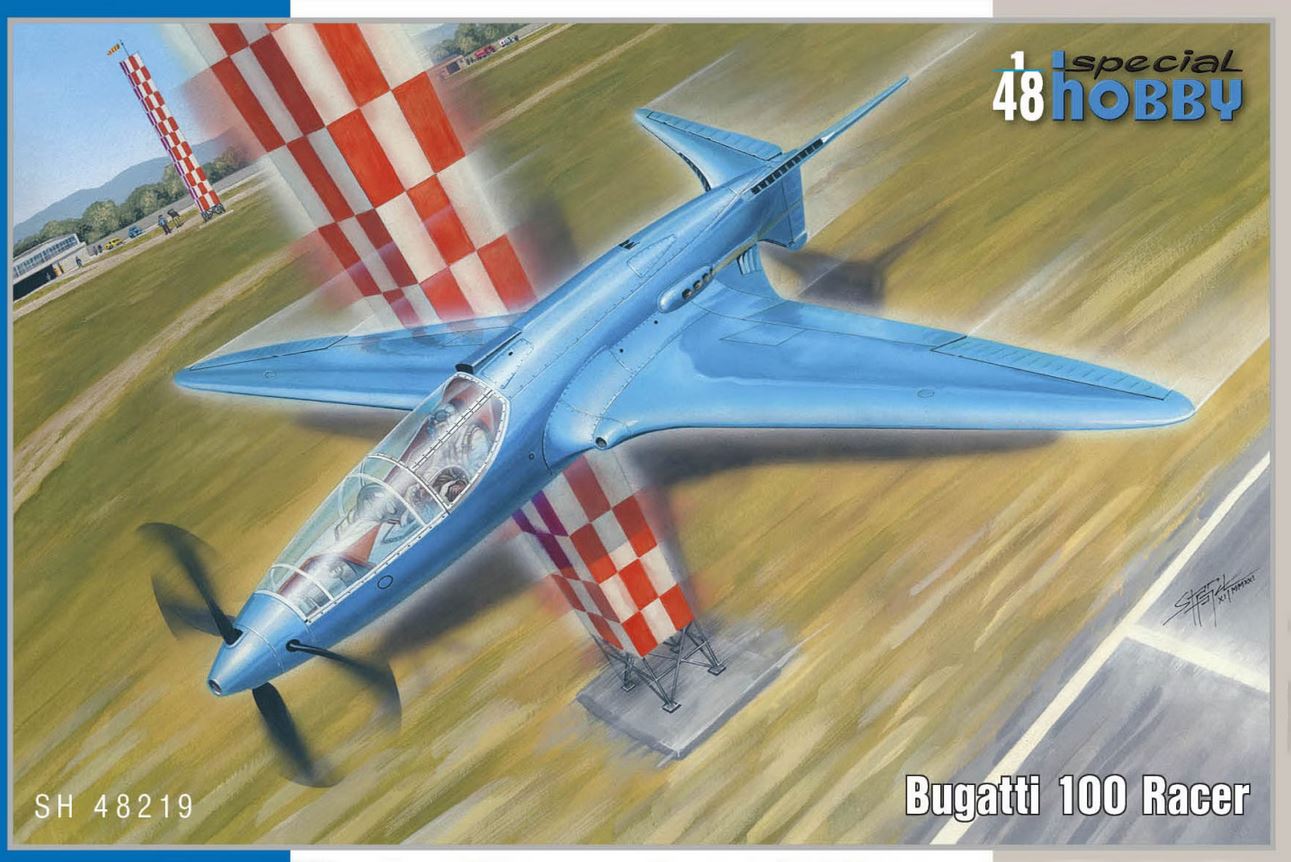 SH48219  авиация  Bugatti 100 Racer  (1:48)