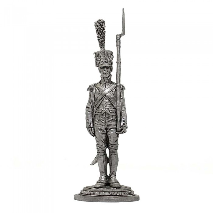 054 N  миниатюра  Фузелер-гренадер императорской гвардии, Франция 1806-14