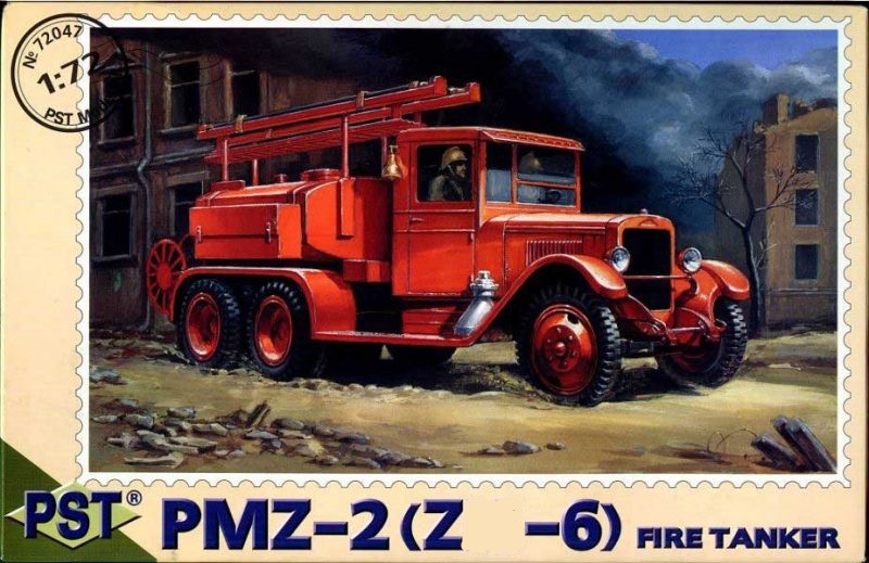 72047  техника и вооружение  PMZ-2 (Z-6) Fire tanker  (1:72)
