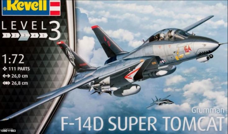 03960  авиация  Grumman F-14D Super Tomcat  (1:72)