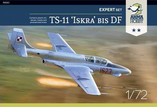 70003  авиация  Expert set TS-11 'Iskra' Bis DF  (1:72)