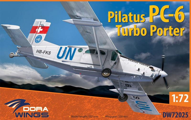 DW72025  авиация  Pilatus PC-6 Turbo Porter  (1:72)