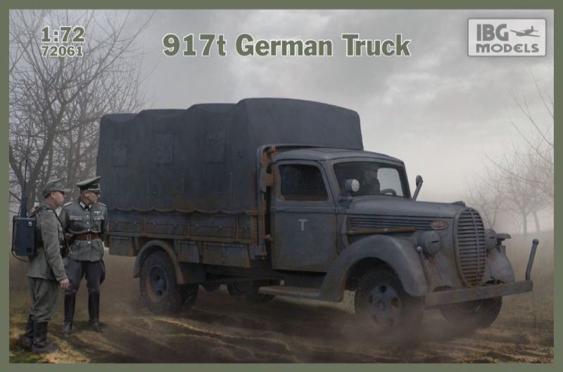 72061IBG  техника и вооружение  917T German Truck  (1:72)