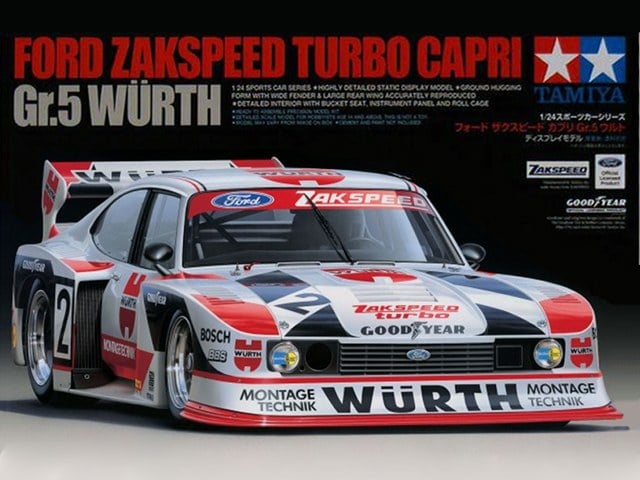 24329  автомобили и мотоциклы  Ford Zakspeed Capri Gr.5 Wurth  (1:24)