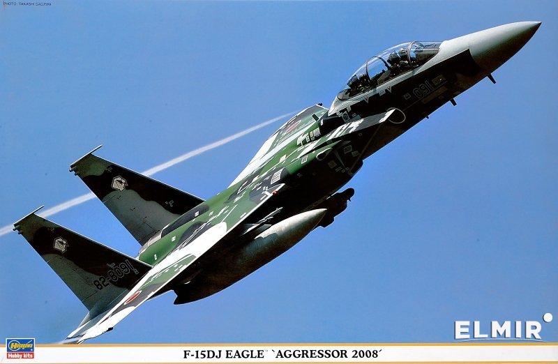 09832  авиация  F-15dj Eagle Aggressor 2008  (1:48)