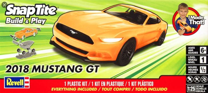 11996  автомобили и мотоциклы  2018 Mustang GT  (1:25)