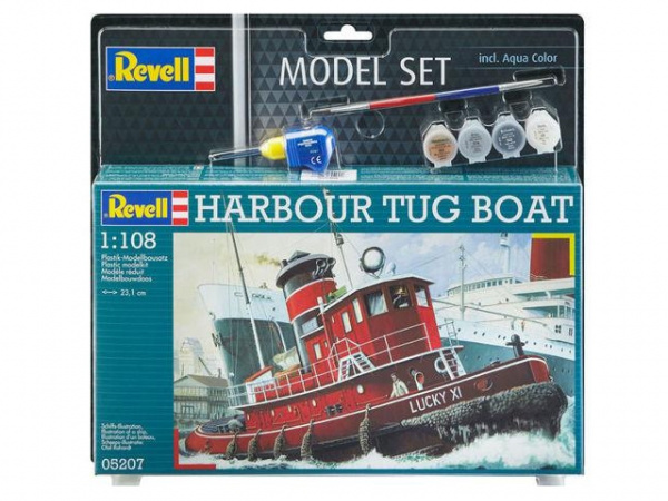 65207  флот  Harbour Tug Boat MODEL SET  (1:108)
