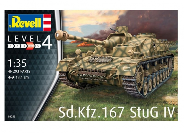 03255  техника и вооружение  САУ  Sd.Kfz 167 STUG IV  (1:35)