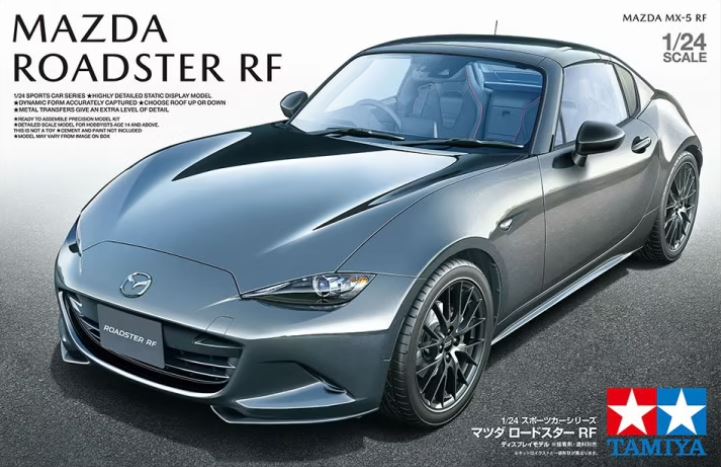 24353  автомобили и мотоциклы  Mazda Roadster RF  (1:24)