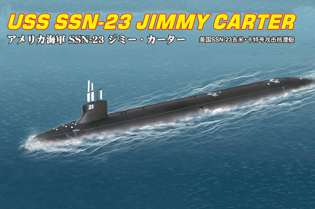 87004  флот  USS SSN-23 Jimmy Carter  (1:700)