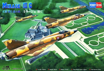 80315  авиация  Mirage III C (1:48)