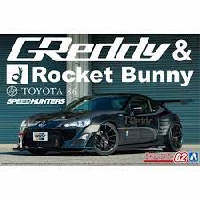 06187  автомобили и мотоциклы  ZN6 Toyota 86 '12 Greddy & Rocket Bunny Volk Racing Ver.  (1:24)