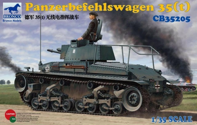 CB35205  техника и вооружение  Panzerbefehlswagen 35(t)  (1:35)