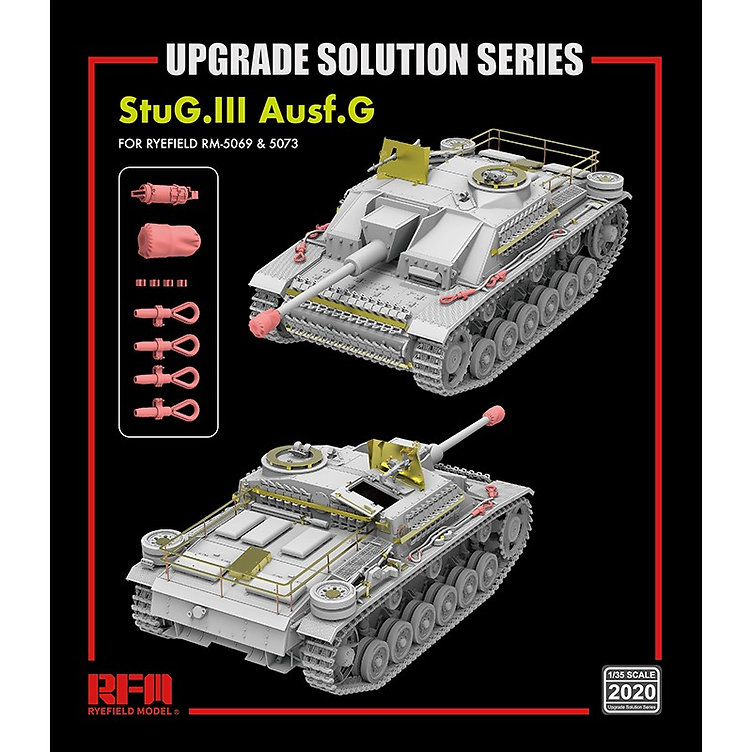 RM-2020  фототравление  Upgrade set StuG.III Ausf.G  (1:35)