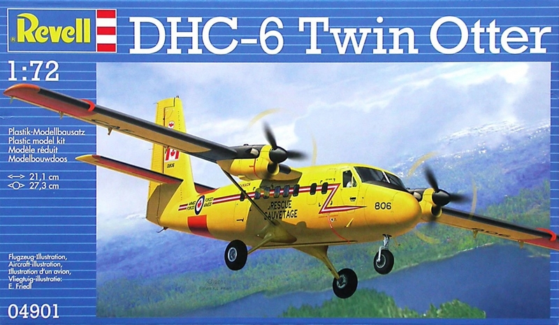 04901  авиация  DHC-6 Twin Otter  (1:72)