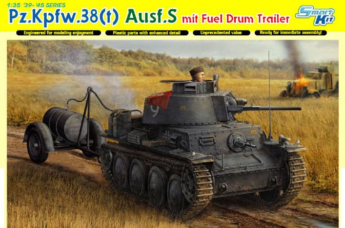 6435  техника и вооружение  Pz.Kpfw. 38(t) Ausf. S