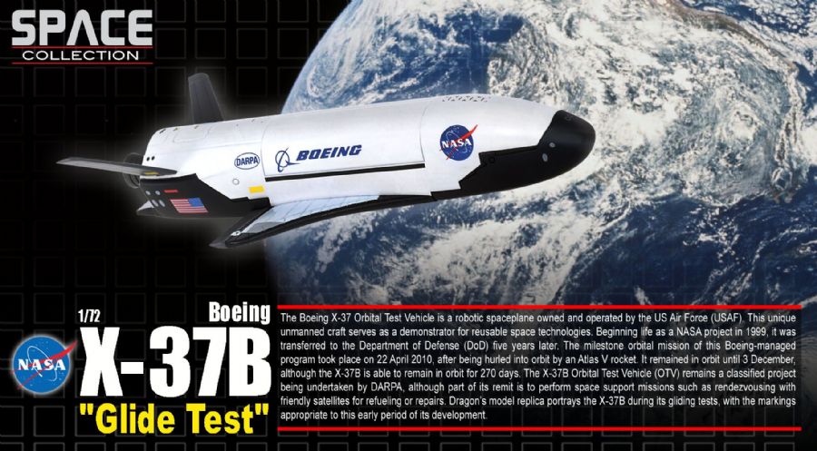 50386  космос  X-37B Orbital Test Vehicle  (1:72)