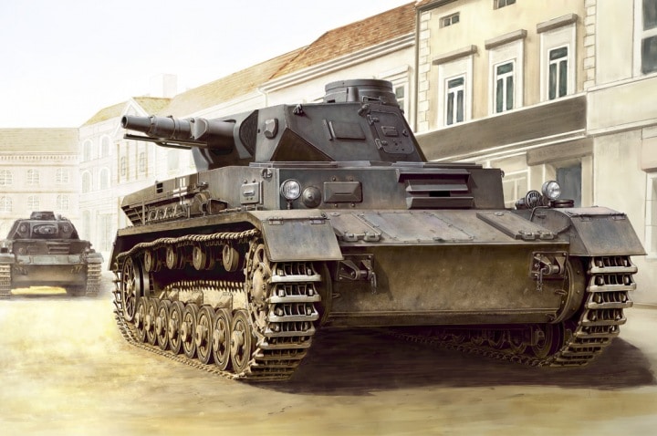 80130  техника и вооружение  German Panzerkampfwagen IV Ausf C  (1:35)