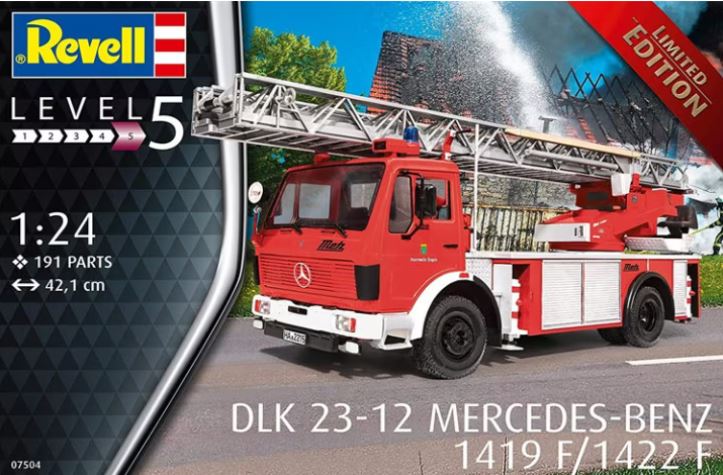 07504  автомобили и мотоциклы  DLK 23-12 M Benz 1419/1422 Limited Edition  (1:24)