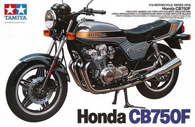 14006  автомобили и мотоциклы  Honda CB750F (1:12)