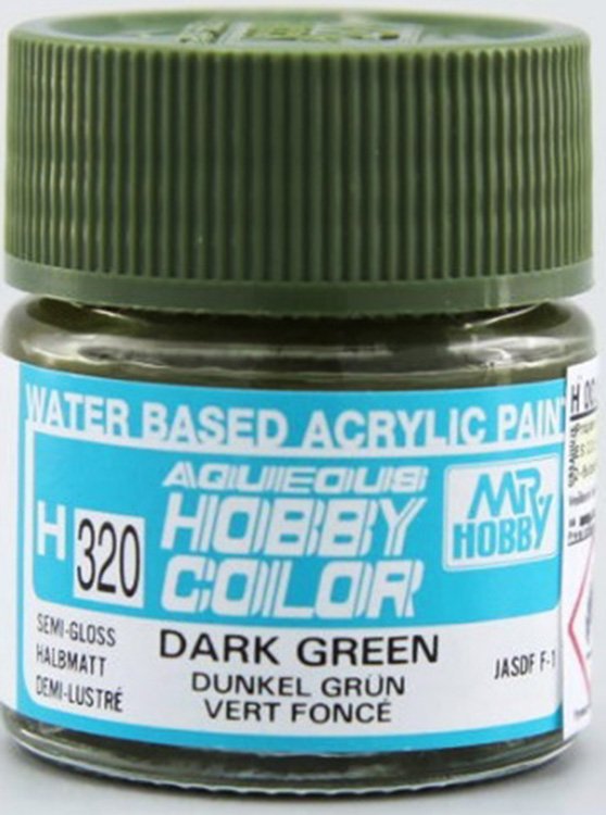 H320  краска 10мл  DARK GREEN