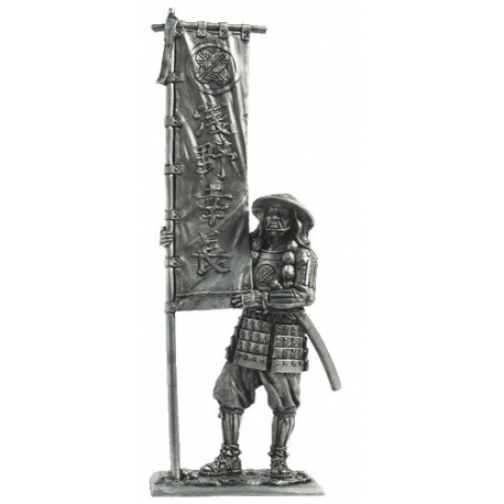 181 M  миниатюра  Асигару со знаменем, 1600