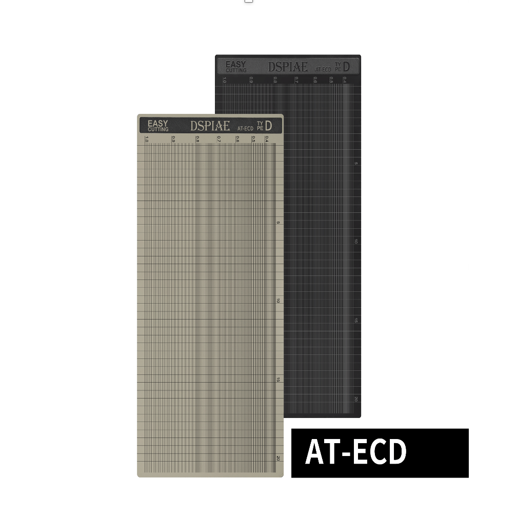 AT-ECD  инструменты для работы с краской  Коврик для резки маск. ленты типа D, 110х233мм