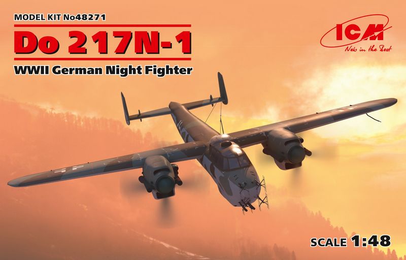 48271  авиация  Do-217N-1, WWII German Night Fighter  (1:48)