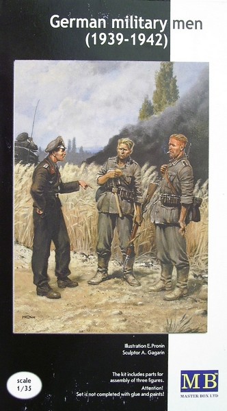 MB3510  фигуры  Немецкие военнослужащие (1939-1942)  (1:35)