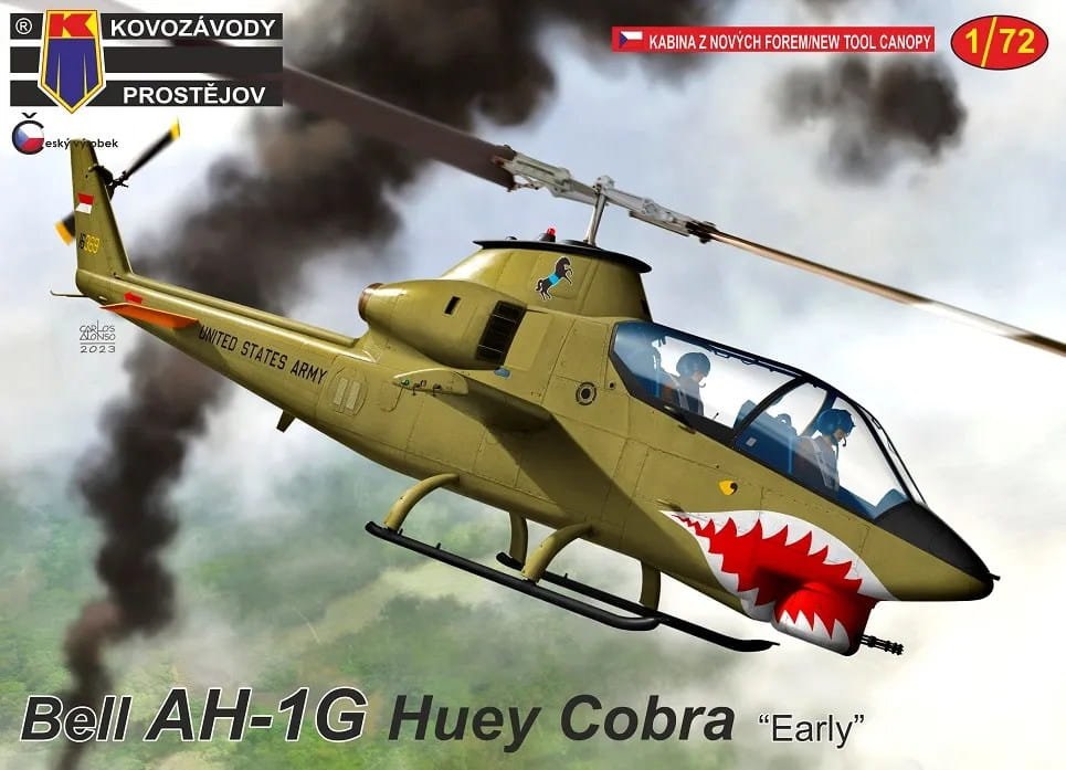 KPM0379  авиация  AH-1G Huey Cobra "Early"  (1:72)