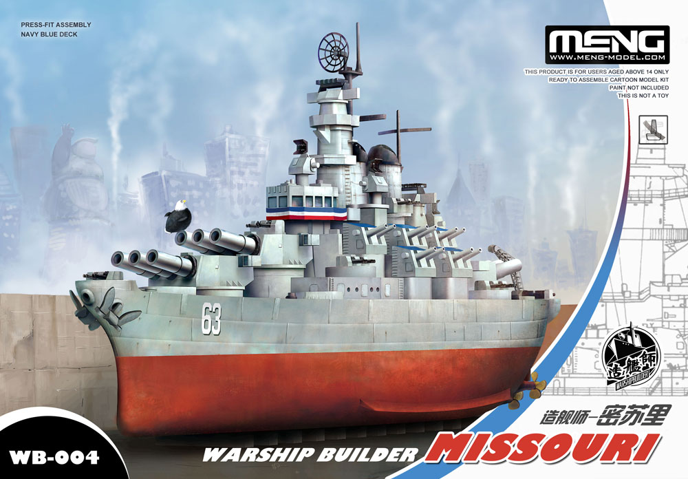WB-004  флот  Warship Builder USS Missouri