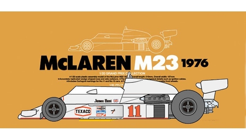 20062  автомобили и мотоциклы  McLaren M23 1976  (1:20)